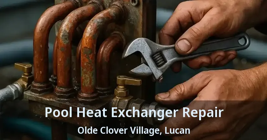 Pool Heat Exchanger Repair Olde Clover Village, Lucan - ON