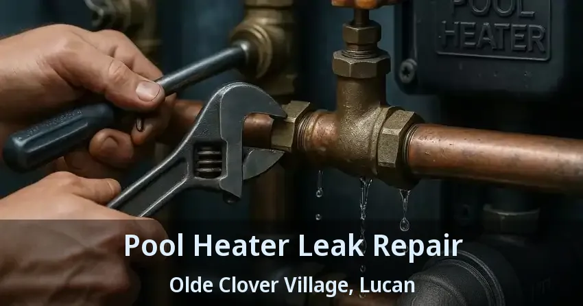 Pool Heater Leak Repair Olde Clover Village, Lucan - ON